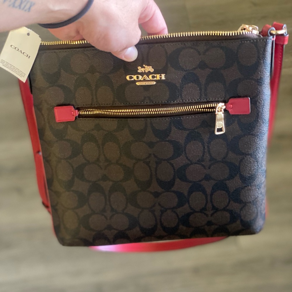 Coach File Bag